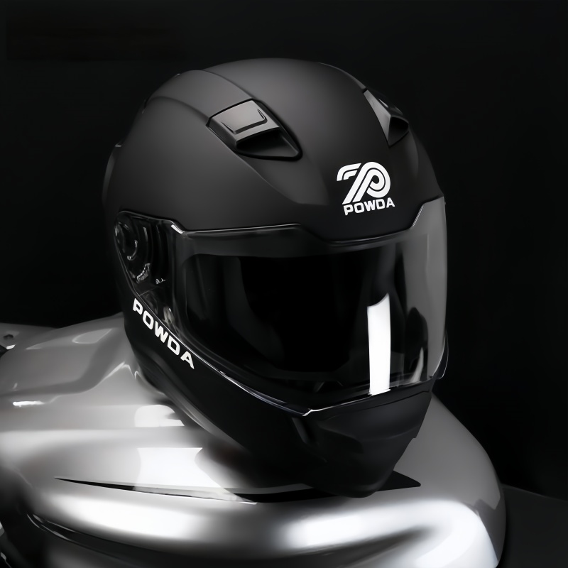 Unisex Full Face Motorcycle He - Dual Visor Motorcycle Racing Helmet 评论和价格