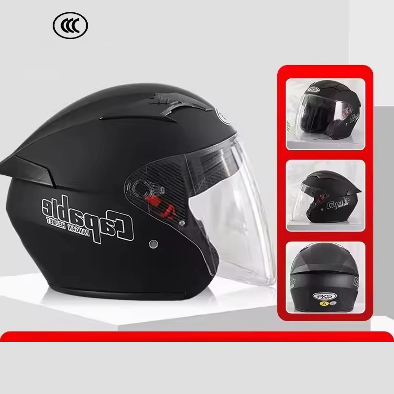 Large Motorcycle Helmet Men's  - Dual Visor Motorcycle Racing Helmet 评论和价格