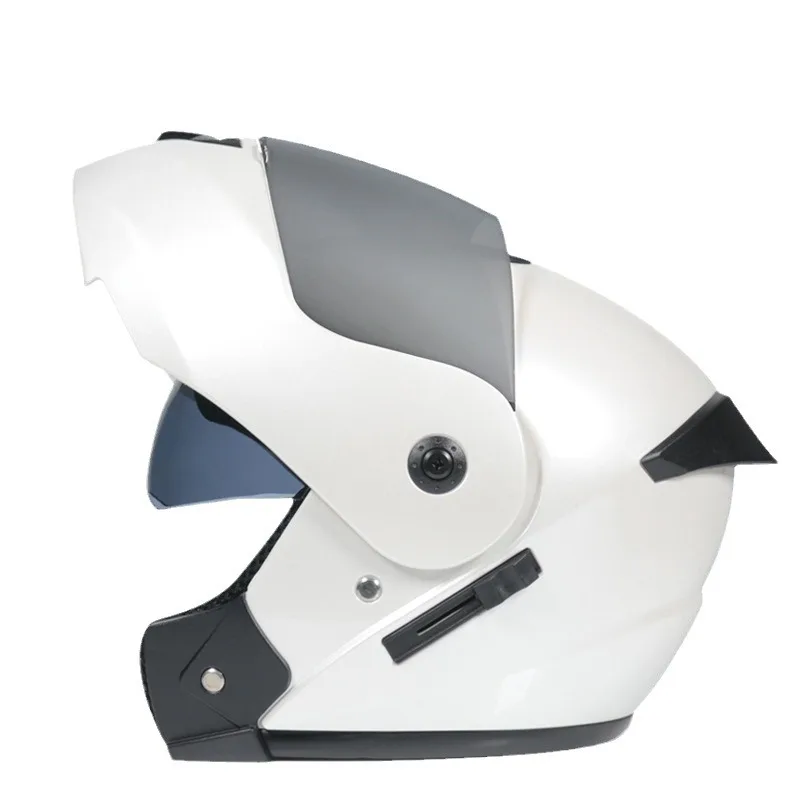 Orz901 Double Lens Full Face R - Dual Visor Motorcycle Racing Helmet 评论和价格