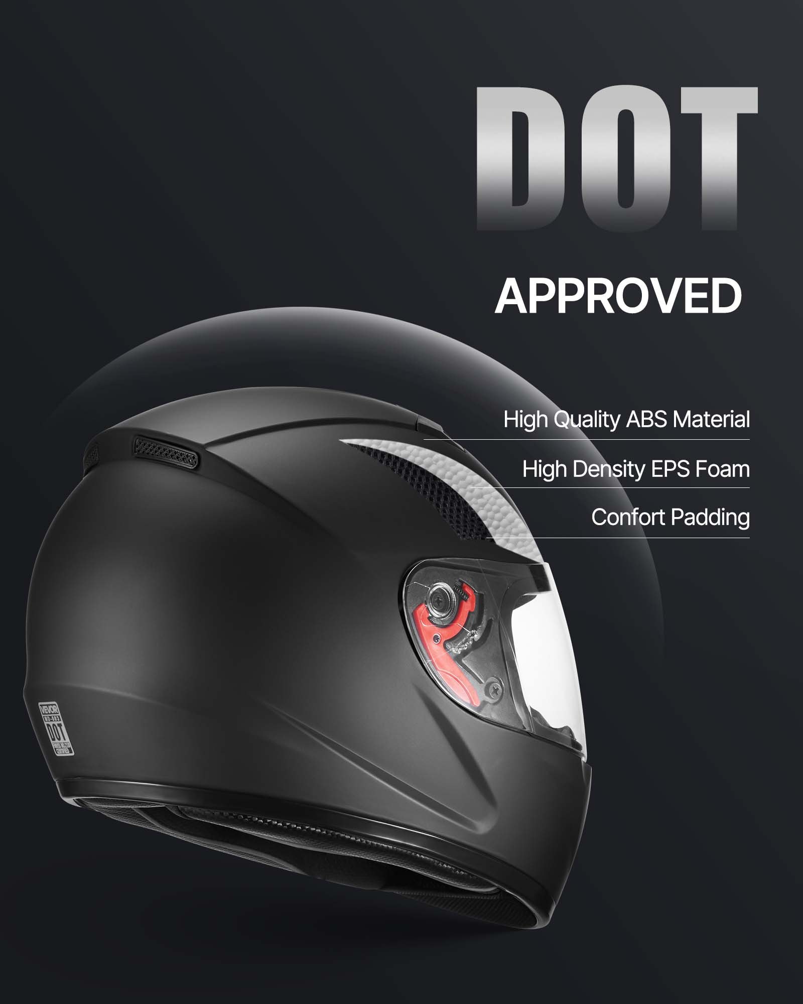 Motorcycle Helmet, Full Face,  - Dual Visor Motorcycle Racing Helmet 评论和价格