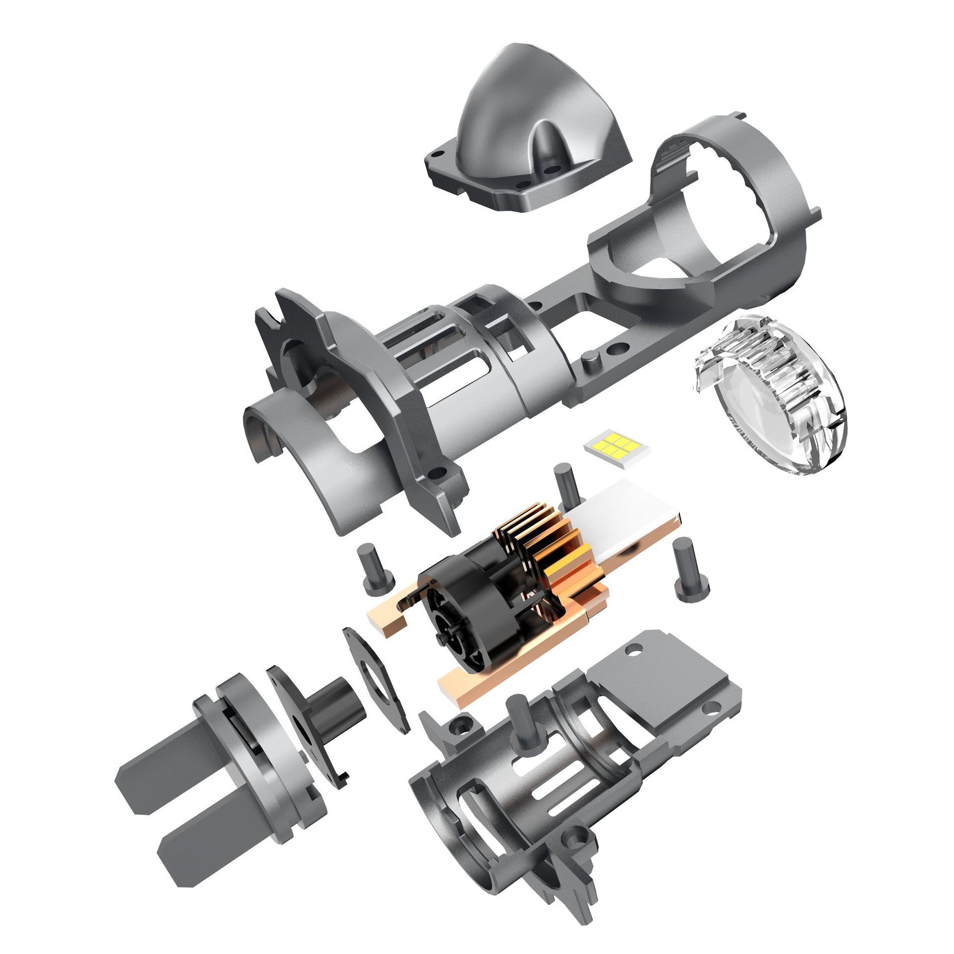 H7 H4 LED Projector Headlights - Universal Motorcycle Led Headlight Projector 评论和价格
